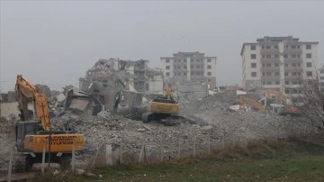 Kahramanmaraş'ta ağır hasarlı binaların yıkım oranı yüzde 85'e ulaştı