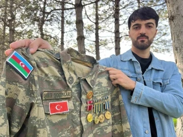 Karabağ Savaşı’nda gazi olan genç Türkiye’de askere gidecek
