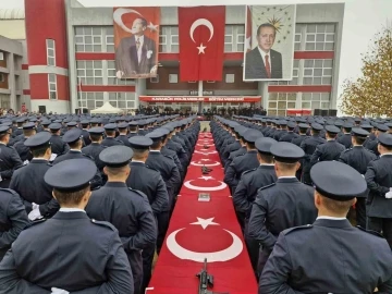 Karabük’te 454 polis adayı mezuniyet coşkusu yaşadı
