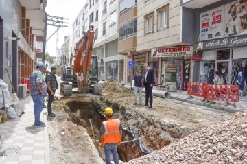 Karacabey’de altyapı çalışmaları sürüyor