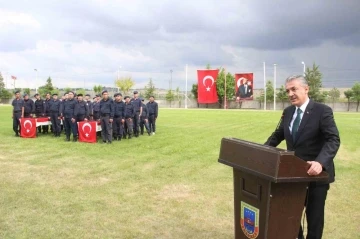 Karaman’da bir günlük askerlik yapan engelliler törenle yemin etti
