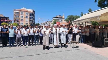 Karaman’da İsmail Haniye için gıyabi cenaze namazı kılındı
