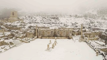 Karların içindeki aristokratlar şehri Sagalassos
