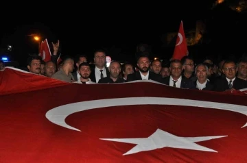 Karslılar 15 Temmuz’da demokrasi meydanını doldurdu
