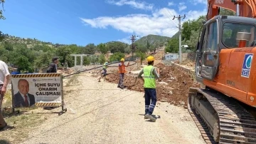 Kaş Aklar’ın içme suyu sorunu çözülüyor
