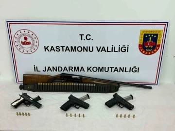 Kastamonu’da kaçak silah operasyonu: 1 gözaltı
