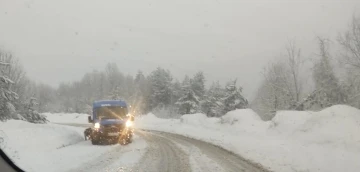 Kastamonu’da kar yağışı etkili oluyor
