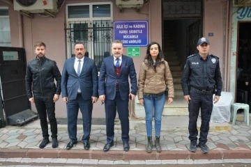 Kaymakam Odabaş, Aile İçi ve Kadına Karşı Şiddetle Mücadele Büro Amirliği’ni ziyaret etti
