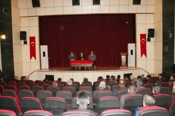 Kaymakam Özçelik başkanlığında ‘Muhtarlar Toplantısı’ yapıldı
