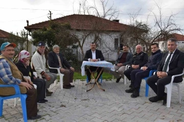 Kaymakam Yakuta, vatandaş ziyaretlerine devam ediyor
