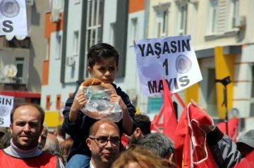 Kayseri’de 1 Mayıs coşkusu
