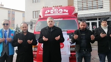 Kayseri’den deprem bölgesine 4 tır yardım
