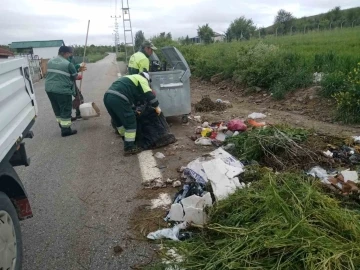 Keçiören’de kilolarca atık toplandı
