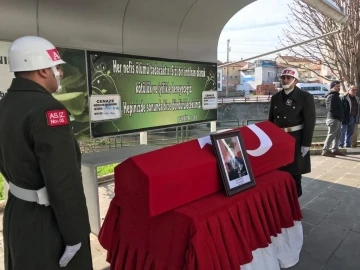 Kıbrıs Gazisi Akkaş, askeri törenle son yolculuğuna uğurlandı
