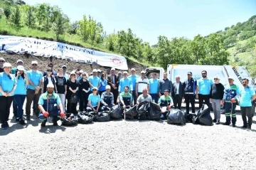 Kıbrıs Kanyonu’nda Çevre Haftası’nda temizlik yapıldı
