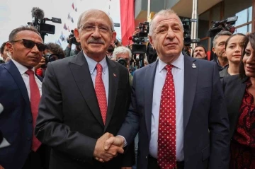 Kılıçdaroğlu’ndan, Zafer Partisi Genel Başkanı Özdağ’a ziyaret
