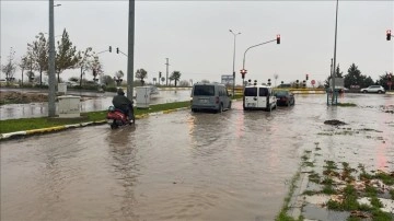 Kilis'te sağanak etkili oldu