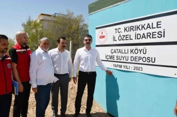 Kırıkkale’de yeni su depoları faaliyete geçirildi
