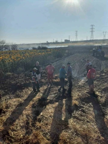 Kırklareli’nde 100 balya saman kül oldu
