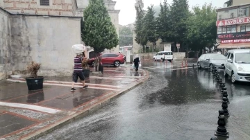 Kırklareli’nde sağanak etkili oldu
