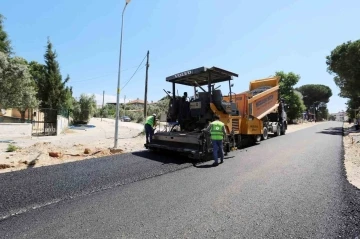 Kırsal Mahalle yollarında iyileştirme çalışması
