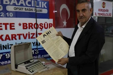 Kırşehir medyasında ’Basın Müzesi’ heyecanı
