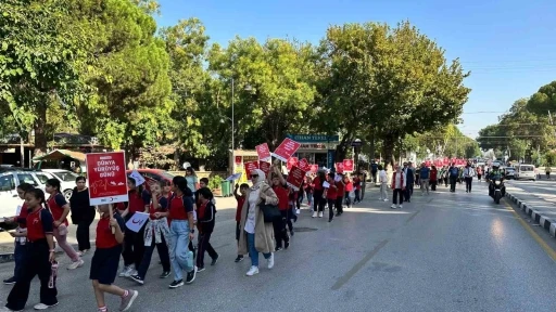 Kızılay Manisa’da sağlıklı yaşam için yürüdü
