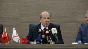 KKTC Cumhurbaşkanı Ersin Tatar: &quot;Türkiye Cumhuriyeti ile aramızdaki bağı kimse koparamaz”
