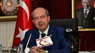 KKTC Cumhurbaşkanı Tatar: Müzakere masasına oturmak için çerçevenin çizilmesi lazım