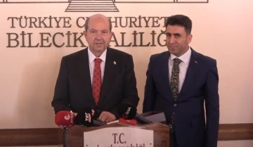 KKTC Cumhurbaşkanı Tatar: &quot;60 yıl önce yaşanan vahşete de seyirci kalmışlardı&quot;
