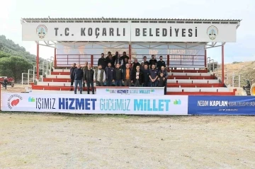 Koçarlı arenası deve güreşine hazır
