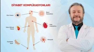 Kontrol altına alınmayan diyabet ağır hastalıklara davetiye çıkarıyor
