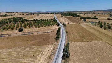 Konya Büyükşehir Bozkır-Harmanpınar Mahalle yolunu tamamladı
