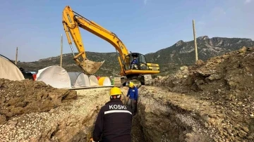 Konya Büyükşehir Hatay’da su ve kanalizasyon şebekesini ayağa kaldırmak için çalışıyor
