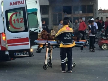 Konya’da motosiklet ile elektrikli bisiklet çarpıştı: 2 yaralı
