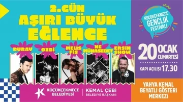 Küçükçekmece’de ‘3. Gençlik Festivali’ için geri sayım başladı
