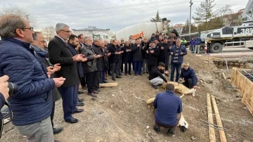 Kulu’da Mescid-i Aksa Camisi’nin temeli dualarla atıldı
