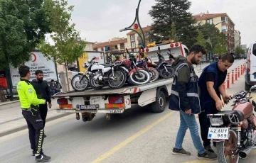 Kulu’da motosiklet denetimi
