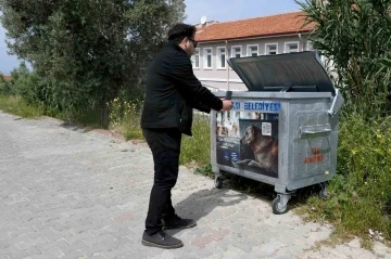 Kuşadası’nda karekodlu çöp konteyneri dönemi
