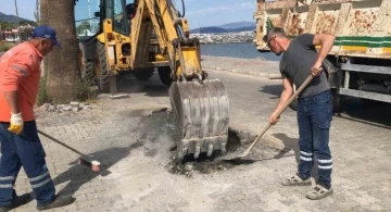 Kuşadası’nda yaz sezonu öncesi temizlik çalışmalarına hız verildi
