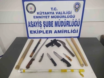 Kütahya’da &quot;Dar bölge&quot; asayiş uygulaması
