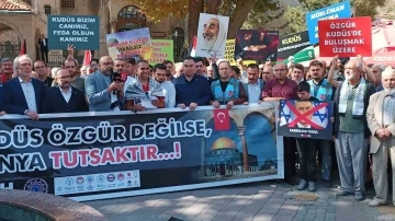 Kütahya’da STK’lardan Filistin için destek çağrısı
