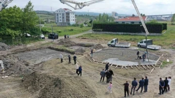 Lapseki Belediyesi Aqua Park Projesinin temeli atıldı
