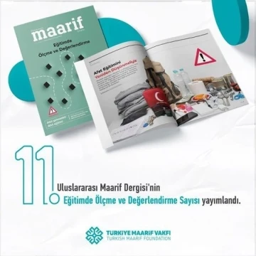 Maarif Dergisinin 11. sayısı yayınlandı
