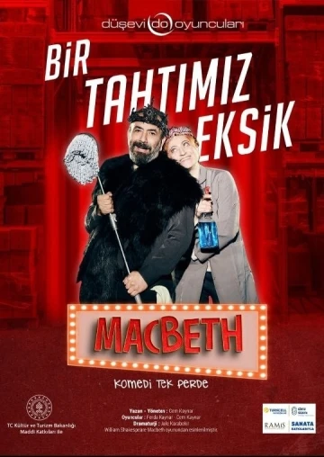 Macbeth’i komediye uyarlayarak sahnelediler
