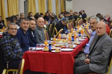 Maden işçileri iftarda bir araya geldi
