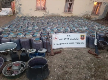 Malatya’da 13 bin 464 litre kaçak şarap ele geçirildi
