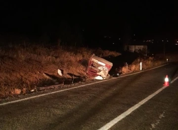 Malatya’da araç devrildi: 4 yaralı