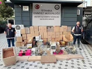 Maltepe’de kaçak makaron operasyonu: 1 kişi tutuklandı
