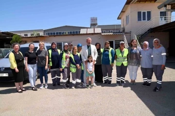 Manavgat Belediyesi’nde bayramlaşma töreni
